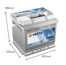 VARTA B20 - BATERIA VARTA DINAMIC SLI  45AH 400A +I B20