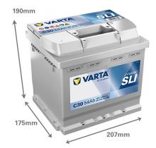 VARTA C30 - BATERIA VARTA SILVER54AH 530A
