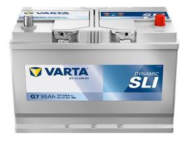 VARTA G7 - VARTA DYNAMIC SLI  95AH  830A +D ASIATICA G7