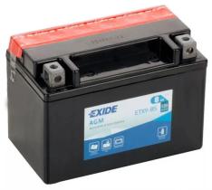 EXIDE ETX9BS - BATERIA MOTO EXIDE ETX9-BS AGM