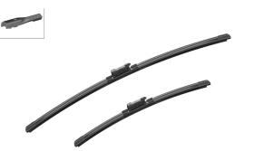 ESCOBILLAS LIMPIAPARABRISAS A555S - JGO. ESCOBILLAS A555S BOSCH 3397007555