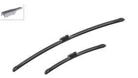 ESCOBILLAS LIMPIAPARABRISAS A250S - JGO. ESCOBILLAS A250S BOSCH 3397014250