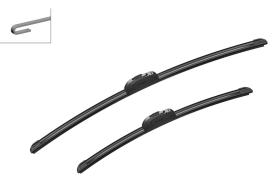 ESCOBILLAS LIMPIAPARABRISAS AR604S - JGO. ESCOBILLAS AR604S BOSCH 3397118908