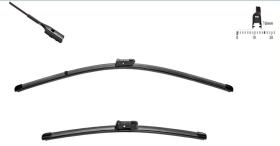 ESCOBILLAS LIMPIAPARABRISAS A244S - JGO. ESCOBILLAS A244S BOSCH 3397014244