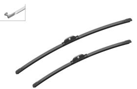 ESCOBILLAS LIMPIAPARABRISAS A957S - JGO. ESCOBILLAS A957S BOSCH 3397118957