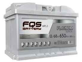  FQS68PL0 - BATERIA FQS PLATINUM 68AH 650A  +30%