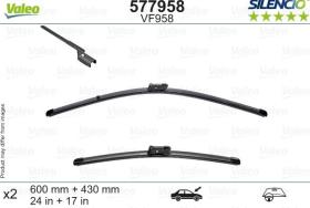 ESCOBILLAS LIMPIAPARABRISAS VF958 - JGO. ESCOBILLAS VF958 VALEO 577958