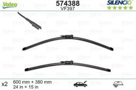 ESCOBILLAS LIMPIAPARABRISAS VF397 - JGO. ESCOBILLAS VF397 VALEO 574388