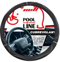ROLMOVIL 8424083686708 - CUBREVOLANTE NEGRO HILO GRIS 37/39 cm  POOL LINE 608670