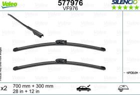 ESCOBILLAS LIMPIAPARABRISAS VF976 - JGO. ESCOBILLAS VF976 VALEO 577976