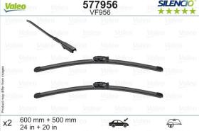 ESCOBILLAS LIMPIAPARABRISAS VF956 - JGO. ESCOBILLAS VF956 VALEO 577956