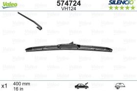 ESCOBILLAS LIMPIAPARABRISAS 3276425747241 - ESCOBILLA 400mm HIBRIDA VALEO VH124 574724