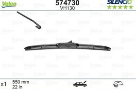 ESCOBILLAS LIMPIAPARABRISAS 3276425747302 - ESCOBILLA 550mm HIBRIDA VALEO VH130 574730