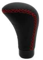 ACCESORIOS 5903293013458 - POMO PALANCA DE CAMBIOS NEGRO HILO ROJO 01345 AMIO