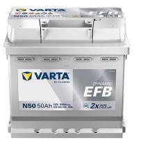 VARTA N50 -  BATERIA  VARTA DYNAMIC EFB 50AH 550A