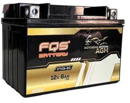 BATERIAS 8436608831685 - BATERIA MOTO FQS AGM 8AH 135A CCA +I FTX9-BS