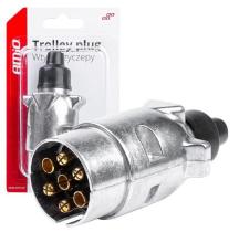 ACCESORIOS 5903293032183 - CLAVIJA PARA REMOLQUE 7P ALUMNIO AMIO 03218