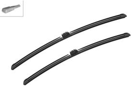 ESCOBILLAS LIMPIAPARABRISAS A615S - JGO ESCOBILLAS A615S  BOSCH 3397014615