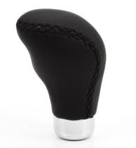 ACCESORIOS 5903293013472 - POMO PALANCA CAMBIOS NEGRO/PLATA AMIO 01347