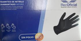 VARIOS 8445254025607 - GUANTES NITRILO NEGRO TALLA S REC.OFICIAL 50UNID RO9920NS