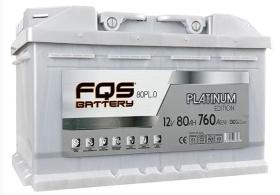 BATERIAS FQS80PL0 - FQS 80AH  760A PLATINUM +30%
