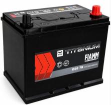 BATERIAS D2675 - FIAMM 75AH 640A +D  ASIATICA D2675