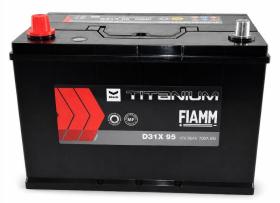 BATERIAS D31X95 - FIAMM 95AH 760A +I ASIATICA D31X95