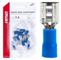 ACCESORIOS 5903293030677 - TERMINAL PLANO HEMBRA AZUL AMIO 03067