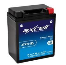 BATERIA MOTO ATX7LBSGEL - BATERIA MOTO AXCELL GEL 6.3AH 100A 12V