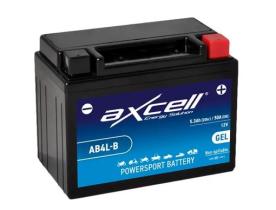 BATERIA MOTO AB4LBGEL - BATERIA MOTO AXCELL GEL 5.3AH 50A 12V
