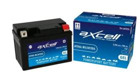 BATERIA MOTO ATX4LBSGEL - BATERIA MOTO AXCELL GEL 5.3H 70A 12V