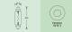 LUCAS 5012445213605 - LAMPARA LUCAS LLB264 10W 42X11